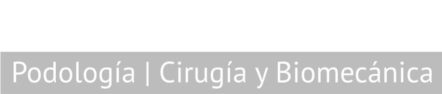 logotipo negativo Podólogo Cádiz